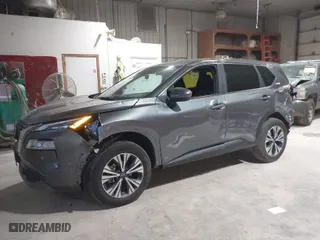 2023 Nissan Rogue SV with VIN 5N1BT3BB8PC872561, listed as a IAAI auction lot 40635743 with 18,424 mi miles. Bid and sale history available at carsss.com. Image 2.