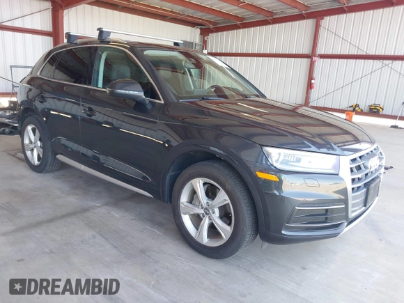 2020 Audi Q5 Premium z VIN WA1ANAFY7L2043097, wystawiony jako IAAI lot #41912219 z przebiegiem 58 265 mil mil oraz . Historia ofert i sprzedaży dostępna na DreamBid. Obrazek 1.