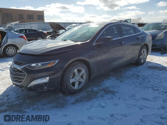 2022 Chevrolet Malibu LS with VIN 1G1ZB5ST2NF215673, listed as a Copart auction lot 45935285 with 33,234 mi miles and Salvage Title. Bid and sale history available at DreamBid. Image 1.