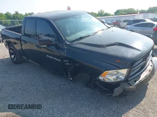 2012 Ram 1500 Sport with VIN 1C6RD7HT1CS343029, listed as a IAAI auction lot 42416012 with 115,487 mi miles and . Bid and sale history available at DreamBid. Image 1.