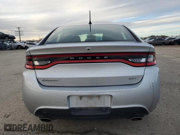 2013 Dodge Dart Rallye with VIN 1C3CDFBA5DD323232, listed as a Copart auction lot 86204914 with 127,888 mi miles and Salvage Title. Bid and sale history available at carsss.com. Image 6.