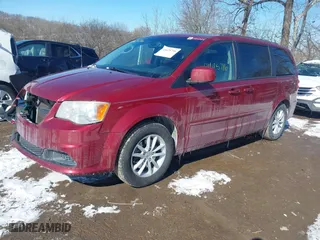 2014 Dodge Grand Caravan SXT with VIN 2C4RDGCGXER451799, listed as a IAAI auction lot 41625716 with 196,198 mi miles. Bid and sale history available at carsss.com. Image 17.