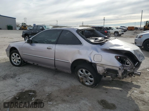 1998 Acura CL Premium z VIN 19UYA2251WL000957, wystawiony jako Copart lot #87113324 z przebiegiem 214 984 mil mil oraz Czysty tytuł • Clean title. Historia ofert i sprzedaży dostępna na DreamBid. Obrazek 2.