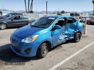 2018 Mitsubishi Mirage G4 ES with VIN ML32F3FJ4JHF10739, listed as a Copart auction lot 51934455 with 105,916 mi miles and Salvage Title. Bid and sale history available at carsss.com. Image 1.