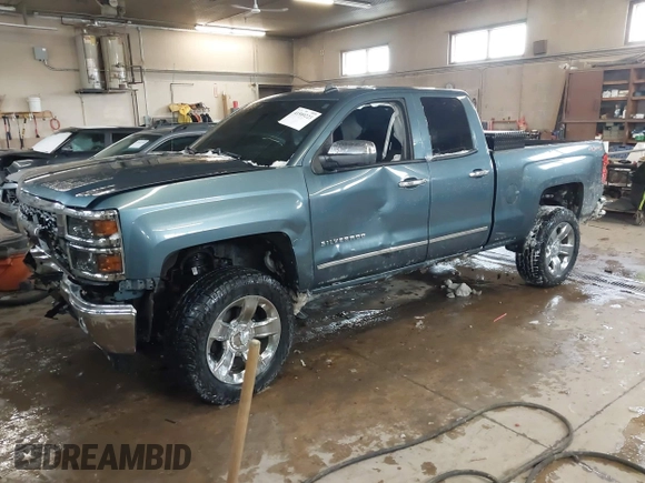 2014 Chevrolet Silverado 1500 LTZ with VIN 1GCVKSEC7EZ268271, listed as a IAAI auction lot 41589223 with 147,866 mi miles and . Bid and sale history available at DreamBid. Image 2.