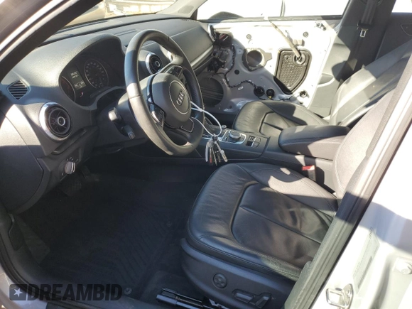 2015 Audi A3 1.8T Premium with VIN WAUACGFF6F1011925, listed as a Copart auction lot 70837943 with 77,035 mi miles. Bid and sale history available at carsss.com. Image 7.
