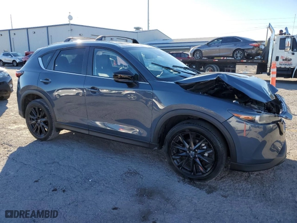 2024 Mazda CX-5 2.5 S Carbon Edition with VIN JM3KFBCL7R0418827, listed as a Copart auction lot 88173865 with 18,519 mi miles and Salvage Title. Bid and sale history available at carsss.com. Image 4.