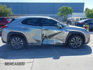2021 Lexus UX 250h F Sport with VIN JTHR9JBH0M2037127, listed as a IAAI auction lot 42156811 with 20,720 mi miles and . Bid and sale history available at DreamBid. Image 13.