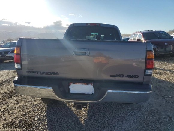 2001 Toyota Tundra Ltd with VIN 5TBBT48101S209184, listed as a Copart auction lot 46708325 with 189,174 mi miles and Salvage Title. Bid and sale history available at carsss.com. Image 6.