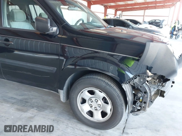 2010 Honda Pilot LX with VIN 5FNYF3H22AB010735, listed as a IAAI auction lot 41345443 with 109,024 mi miles and . Bid and sale history available at DreamBid. Image 13.