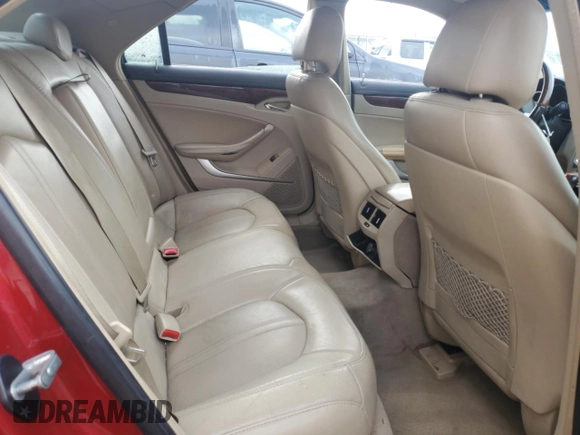 2012 Cadillac CTS Luxury with VIN 1G6DE5E52C0146864, listed as a Copart auction lot 62344445 with 122,648 mi miles and Salvage title. Bid and sale history available at DreamBid. Image 10.