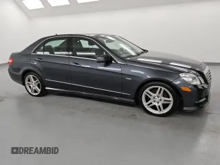 2012 Mercedes-Benz E 350 Luxury with VIN WDDHF5KB1CA588735, listed as a Copart auction lot 54622255 with 113,479 mi miles and Clean Title. Bid and sale history available at DreamBid. Image 4.