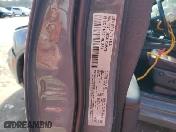 2023 Dodge Durango GT z VIN 1C4RDJDG6PC603276, wystawiony jako Copart lot #43243555 z przebiegiem 48 678 mil mil oraz Szkoda całkowita • Salvage title. Historia ofert i sprzedaży dostępna na DreamBid. Obrazek 13.