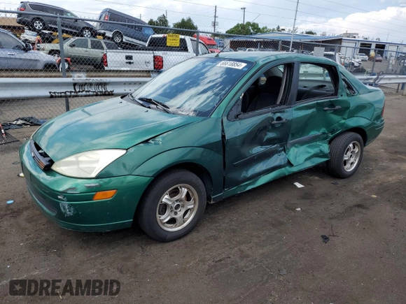 2002 Ford Focus LX with VIN 1FAFP33P32W117691, listed as a Copart auction lot 66618854 with Not Provided miles and Salvage Title. Bid and sale history available at DreamBid. Image 1.