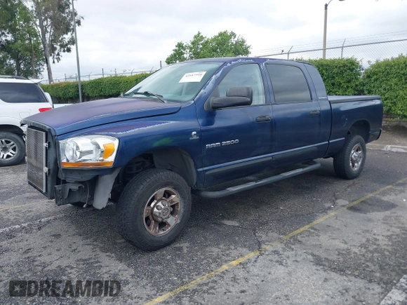 2006 Dodge 2500 SLT with VIN 3D7KS29C66G228946, listed as a IAAI auction lot 42187910 with 334,837 mi miles and . Bid and sale history available at carsss.com. Image 17.