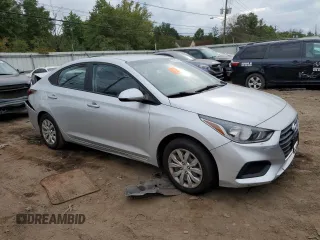 2018 Hyundai Accent SEL with VIN 3KPC24A39JE010378, listed as a Copart auction lot 70599563 with 57,053 mi miles. Bid and sale history available at carsss.com. Image 4.