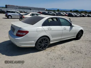 2010 Mercedes-Benz C 350 Sport with VIN WDDGF5GB9AR114616, listed as a Copart auction lot 62102435 with 186,707 mi miles and Clean title. Bid and sale history available at DreamBid. Image 3.