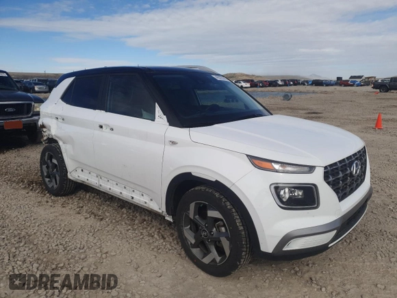 2022 Hyundai Venue SEL with VIN KMHRC8A38NU156823, listed as a Copart auction lot 49323595 with 41,618 mi miles and Salvage Title. Bid and sale history available at DreamBid. Image 4.