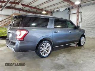 2019 Ford Expedition Max Limited with VIN 1FMJK1KT5KEA05871, listed as a Copart auction lot 79433854 with 127,767 mi miles and Salvage title. Bid and sale history available at DreamBid. Image 3.