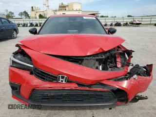 2023 Honda Civic Sport with VIN 2HGFE2F51PH545299, listed as a Copart auction lot 57341085 with 7,339 mi miles and Salvage title. Bid and sale history available at DreamBid. Image 5.