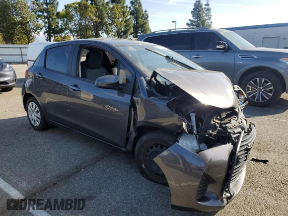 2015 Toyota Yaris L with VIN VNKKTUD33FA039266, listed as a Copart auction lot 47267365 with 76,918 mi miles and Non Repairable. Bid and sale history available at DreamBid. Image 4.