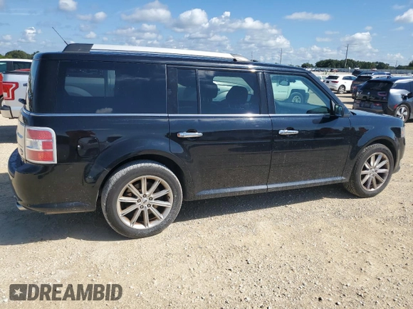 2017 Ford Flex Limited with VIN 2FMHK6D8XHBA11593, listed as a Copart auction lot 74019164 with 129,100 mi miles and Clean Title. Bid and sale history available at carsss.com. Image 3.