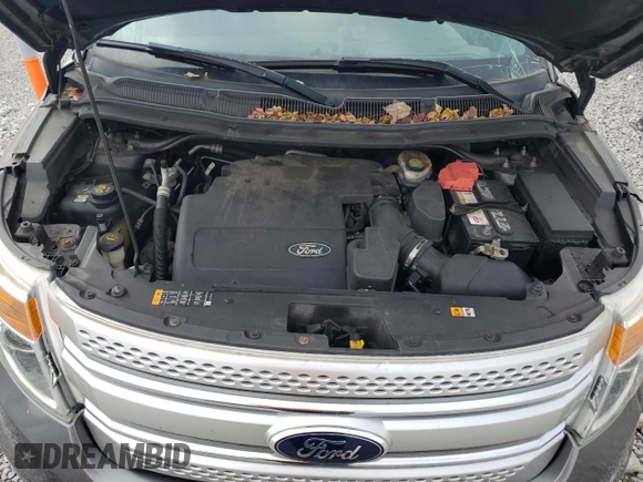 2014 Ford Explorer XLT with VIN 1FM5K7D82EGA42382, listed as a Copart auction lot 54776895 with 132,771 mi miles and Salvage Title. Bid and sale history available at DreamBid. Image 12.