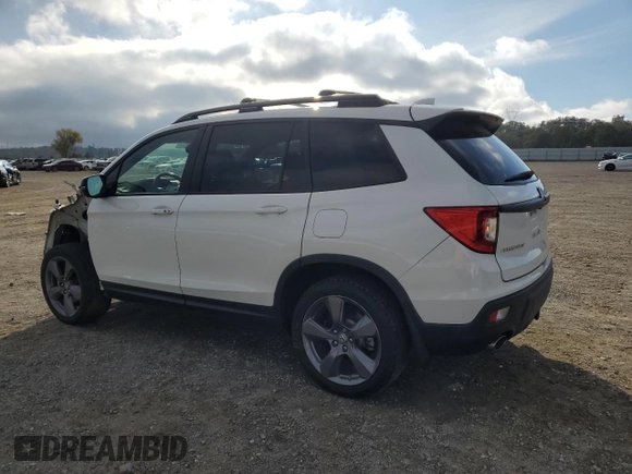 2020 Honda Passport Touring z VIN 5FNYF8H9XLB016652, wystawiony jako Copart lot #80346824 z przebiegiem 81 680 mil mil oraz Szkoda całkowita • Salvage title. Historia ofert i sprzedaży dostępna na DreamBid. Obrazek 2.