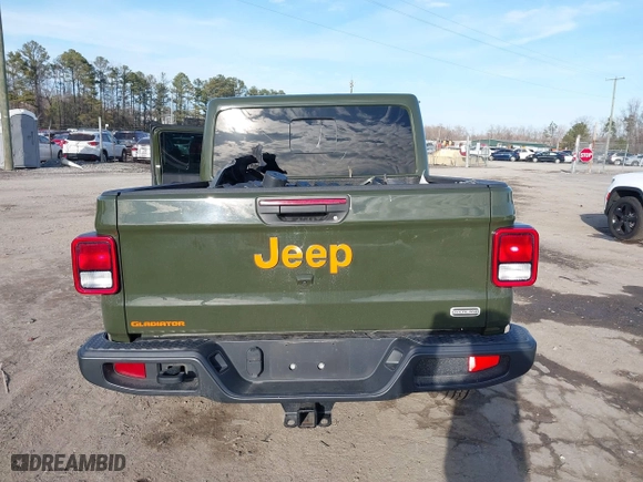 2023 Jeep Gladiator Overland with VIN 1C6HJTFG9PL507484, listed as a IAAI auction lot 41486457 with 54,871 mi miles. Bid and sale history available at carsss.com. Image 17.