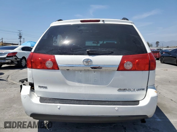 2009 Toyota Sienna XLE with VIN 5TDZK22C79S265383, listed as a Copart auction lot 53586545 with 144,505 mi miles and Salvage Title. Bid and sale history available at carsss.com. Image 6.
