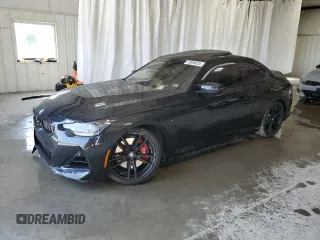2022 BMW 2 Series M240i xDrive with VIN 3MW53CM08N8C49441, listed as a Copart auction lot 70096634 with 0 mi miles and Salvage Title. Bid and sale history available at carsss.com. Image 1.