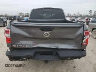 2021 Nissan Titan SV with VIN 1N6AA1EE2MN507967, listed as a Copart auction lot 45288265 with 53,293 mi miles and Salvage title. Bid and sale history available at DreamBid. Image 6.