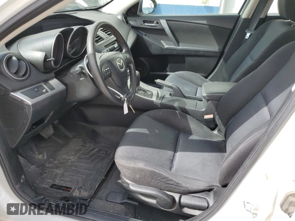 2011 Mazda 3 i Touring with VIN JM1BL1VG2B1383836, listed as a Copart auction lot 54787025 with 168,073 mi miles and Salvage Title. Bid and sale history available at carsss.com. Image 7.