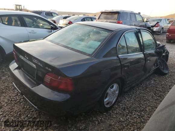 2000 Mitsubishi Galant ES with VIN 4A3AA46G7YE121584, listed as a Copart auction lot 73780824 with 0 mi miles and Salvage Title. Bid and sale history available at carsss.com. Image 3.
