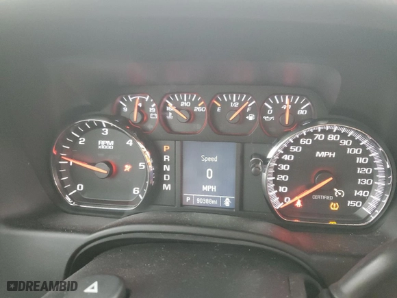 2016 Chevrolet Tahoe Commercial with VIN 1GNLCDEC8GR316001, listed as a Copart auction lot 42633985 with 90,388 mi miles and Salvage Title. Bid and sale history available at carsss.com. Image 9.