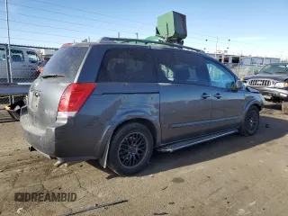 2004 Nissan Quest SE with VIN 5N1BV28U44N353181, listed as a Copart auction lot 84300274 with 18,732 mi miles and Salvage Title. Bid and sale history available at carsss.com. Image 3.