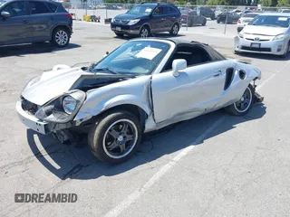 2000 Toyota MR2 z VIN JTDFR3207Y0019297, wystawiony jako IAAI lot #42363059 z przebiegiem 80 260 mil mil oraz . Historia ofert i sprzedaży dostępna na DreamBid. Obrazek 2.