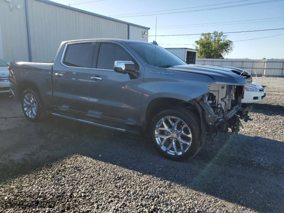 2019 Chevrolet Silverado 1500 LTZ with VIN 3GCUYGED0KG209770, listed as a Copart auction lot 49251165 with 40,397 mi miles and Salvage Title. Bid and sale history available at carsss.com. Image 4.