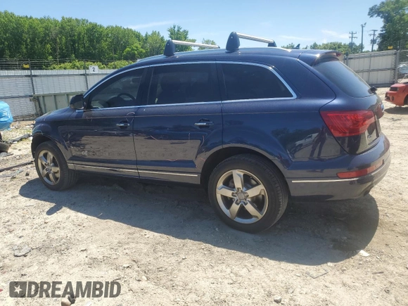 2014 Audi Q7 Premium Plus с VIN WA1LGAFE6ED019857, выставлен на аукционе Copart как лот 55865245 с пробегом 61 181 миль миль и Списание • Salvage title. История ставок и продаж доступна на DreamBid. Изображение 2.