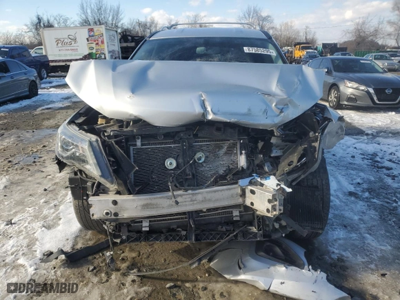 2019 Nissan Pathfinder SV with VIN 5N1DR2MN0KC605366, listed as a Copart auction lot 87585295 with 106,167 mi miles and Salvage Title. Bid and sale history available at carsss.com. Image 5.