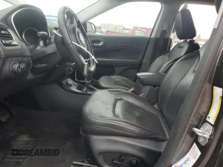 2018 Jeep Compass Limited with VIN 3C4NJDCB2JT263067, listed as a Copart auction lot 52626665 with 51,567 mi miles and Salvage Title. Bid and sale history available at DreamBid. Image 7.