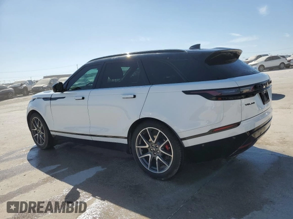 2024 Land Rover Range Rover Velar Dynamic SE z VIN SALYL2EX4RA385218, wystawiony jako Copart lot #77128914 z przebiegiem 9 836 mil mil oraz Szkoda całkowita • Salvage title. Historia ofert i sprzedaży dostępna na DreamBid. Obrazek 2.