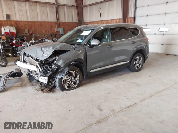 2022 Hyundai Santa Fe SEL with VIN 5NMS2DAJ5NH433161, listed as a IAAI auction lot 40953138 with 85,992 mi miles. Bid and sale history available at carsss.com. Image 21.