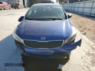 2017 Kia Forte LX with VIN 3KPFK4A70HE080863, listed as a Copart auction lot 85850544 with 37,688 mi miles and Salvage Title. Bid and sale history available at carsss.com. Image 5.