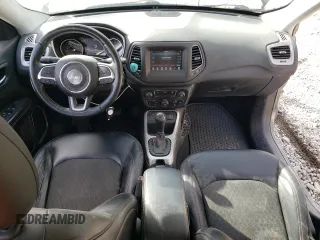 2018 Jeep Compass Latitude with VIN 3C4NJCBB8JT265580, listed as a Copart auction lot 49125405 with 85,905 mi miles and Salvage Title. Bid and sale history available at carsss.com. Image 8.