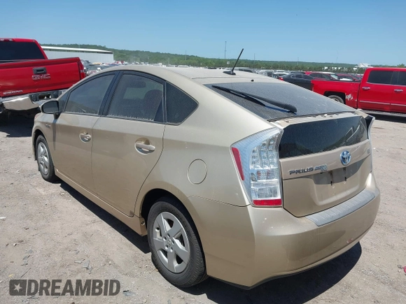 2011 Toyota Prius I with VIN JTDKN3DU5B1415255, listed as a IAAI auction lot 42277738 with Not Provided miles and . Bid and sale history available at DreamBid. Image 3.