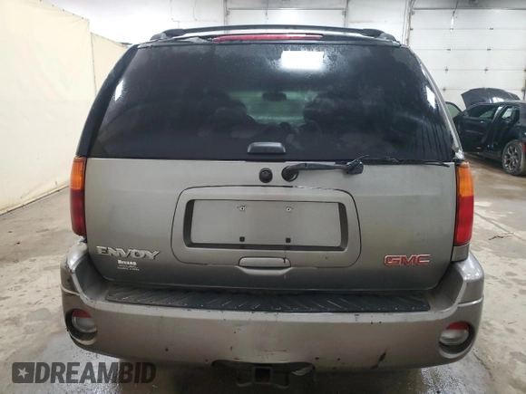2005 GMC Envoy SLE with VIN 1GKDS13S952383743, listed as a Copart auction lot 43797315 with 185,833 mi miles and Salvage title. Bid and sale history available at DreamBid. Image 6.