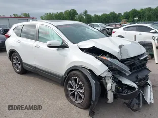 2020 Honda CR-V EX with VIN 2HKRW2H53LH600486, listed as a IAAI auction lot 42522180 with 72,301 mi miles and . Bid and sale history available at DreamBid. Image 1.