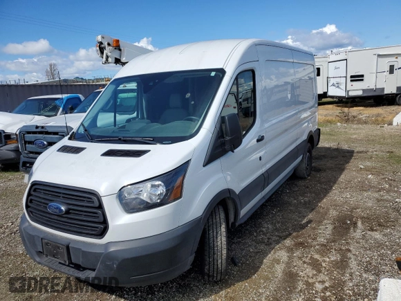 2019 Ford Transit with VIN 1FTYR2CM9KKB70898, listed as a Copart auction lot 48930885 with 24,294 mi miles and Salvage Title. Bid and sale history available at carsss.com. Image 2.