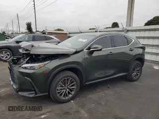 2025 Lexus NX with VIN 2T2ADCAZ8SC021948, listed as a Copart auction lot 42130975 with 1,920 mi miles and Salvage Title. Bid and sale history available at carsss.com. Image 1.